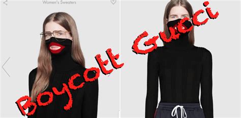 gucci geboycot|Gucci logo controversy.